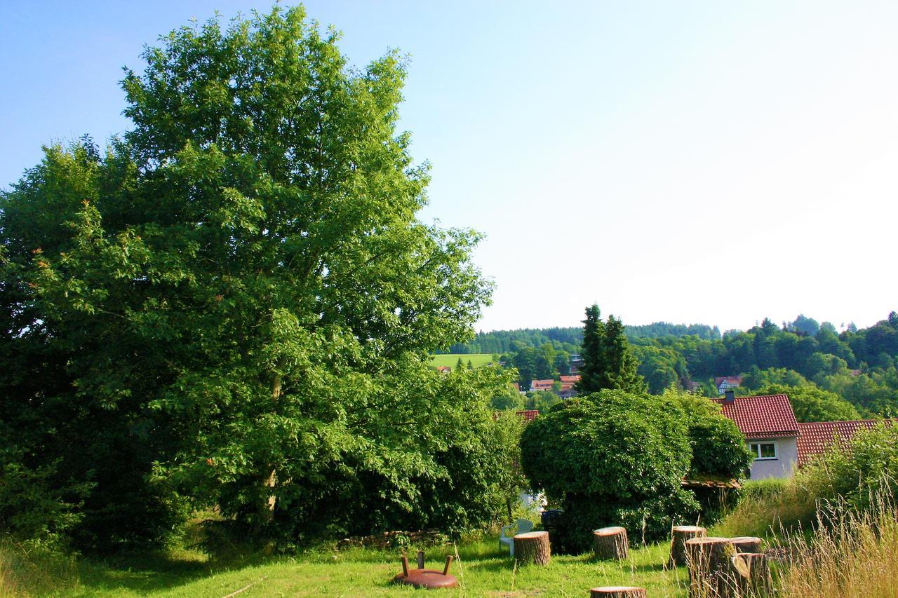 Pension Weinig Hotel Gersfeld Exterior photo